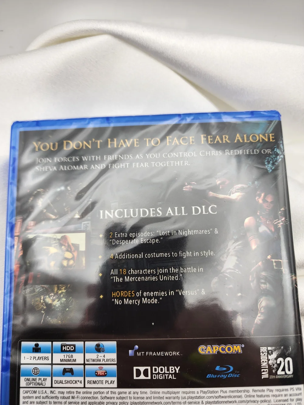 Resident Evil 5 PS4 Game